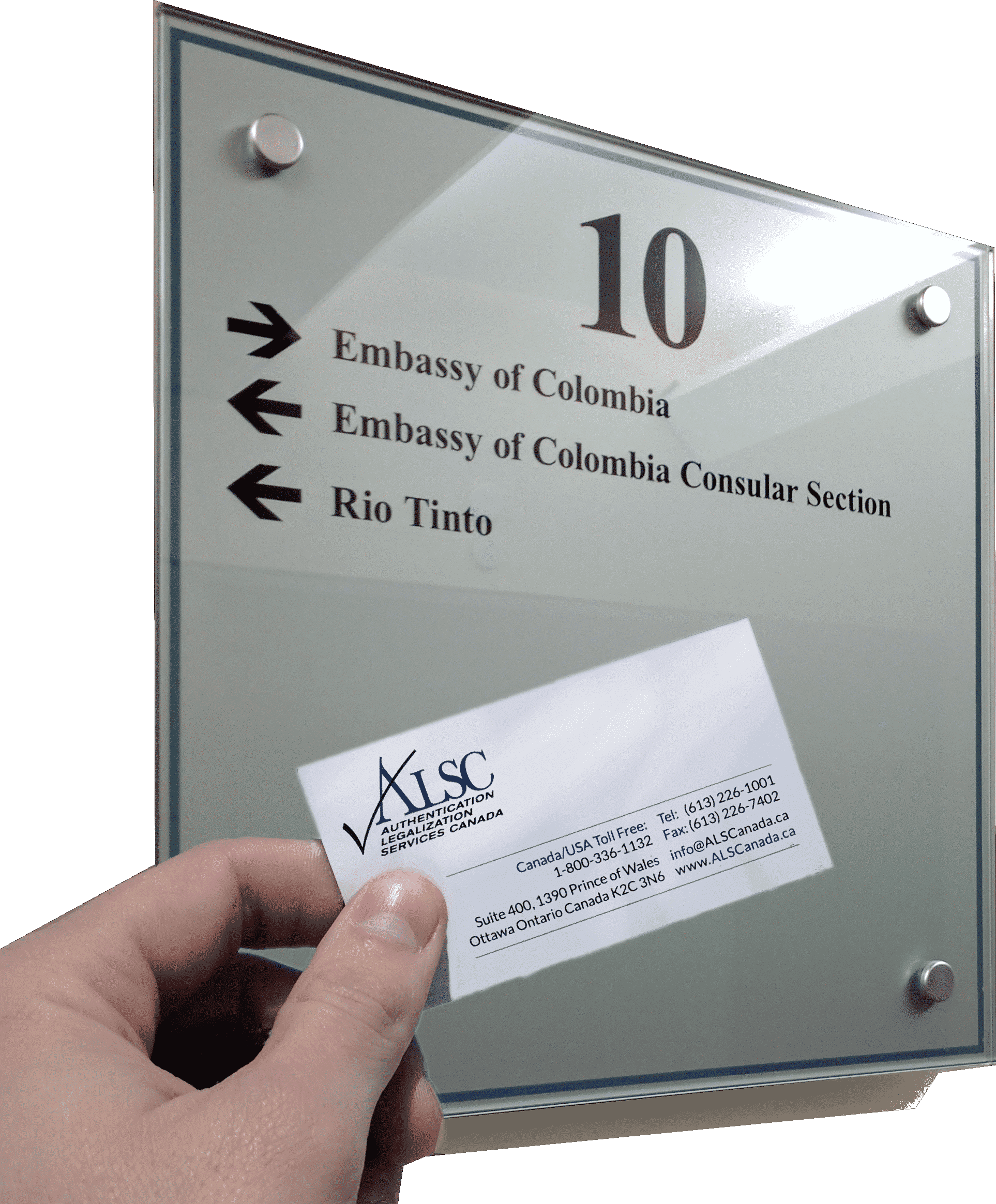 Colombia Canadian document apostille authentication legalization